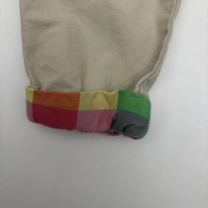 Rainbow Plaid Lined Pants (18M)
