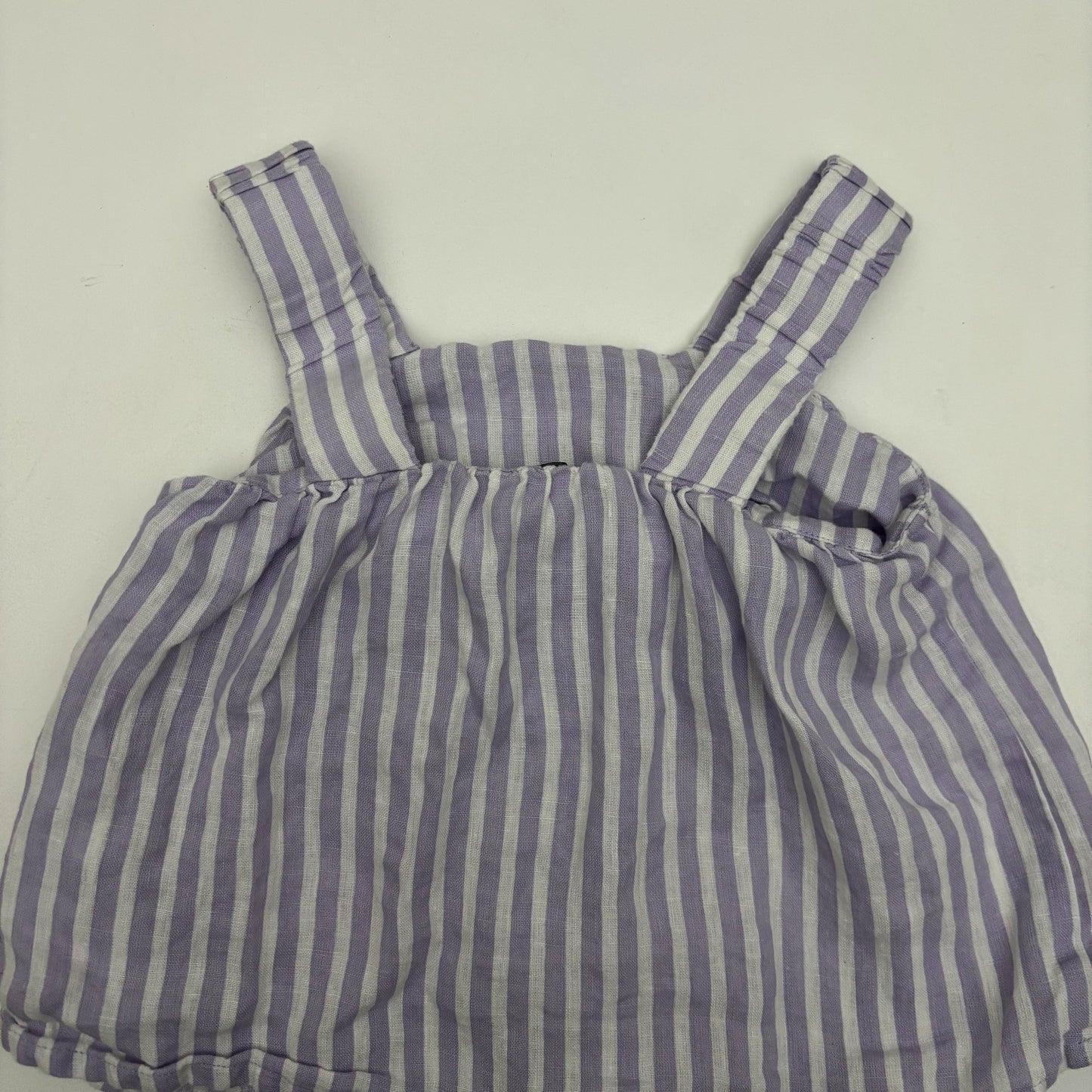 100% Linen Striped Blouse (5T)