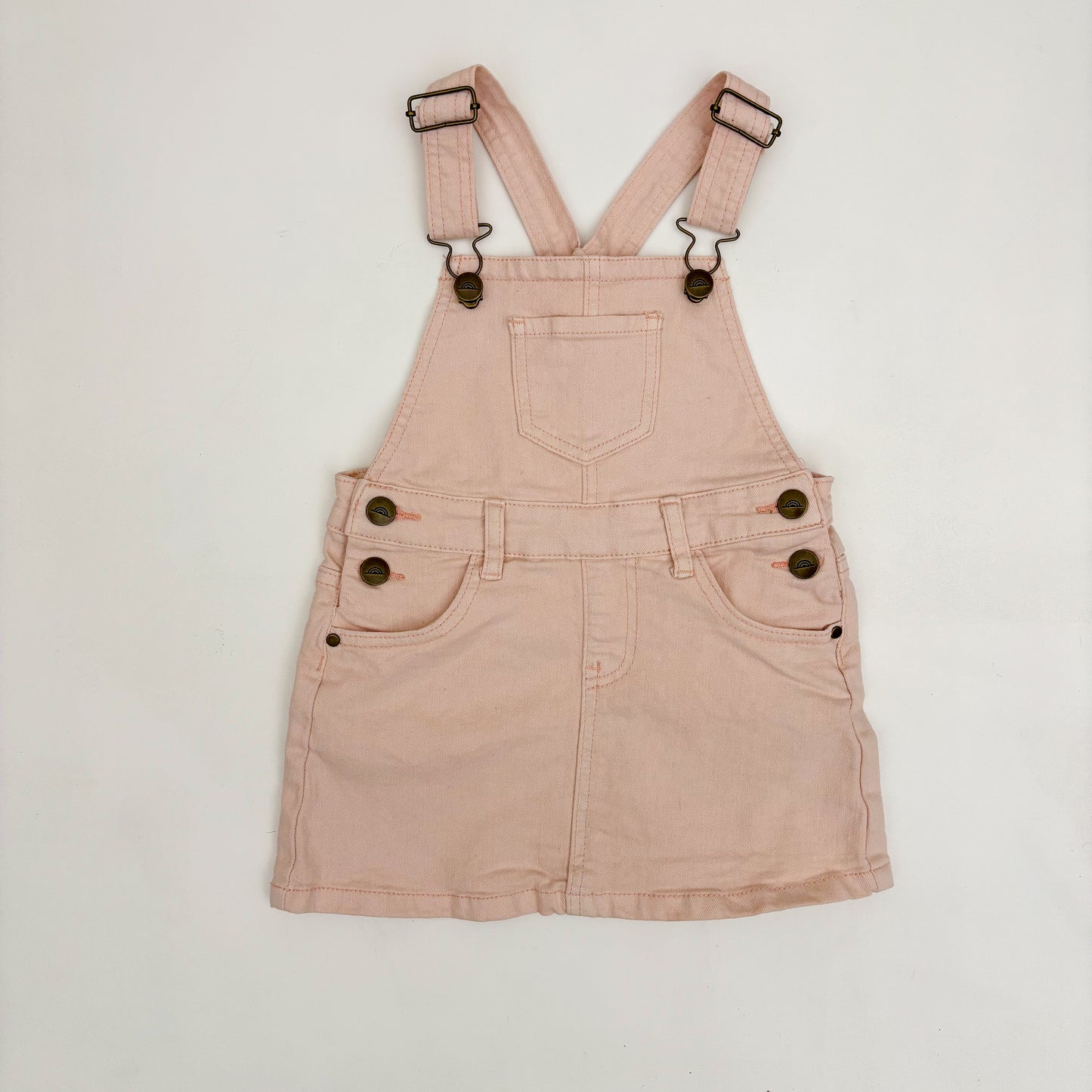 Pink Denim Skirtall (4T)