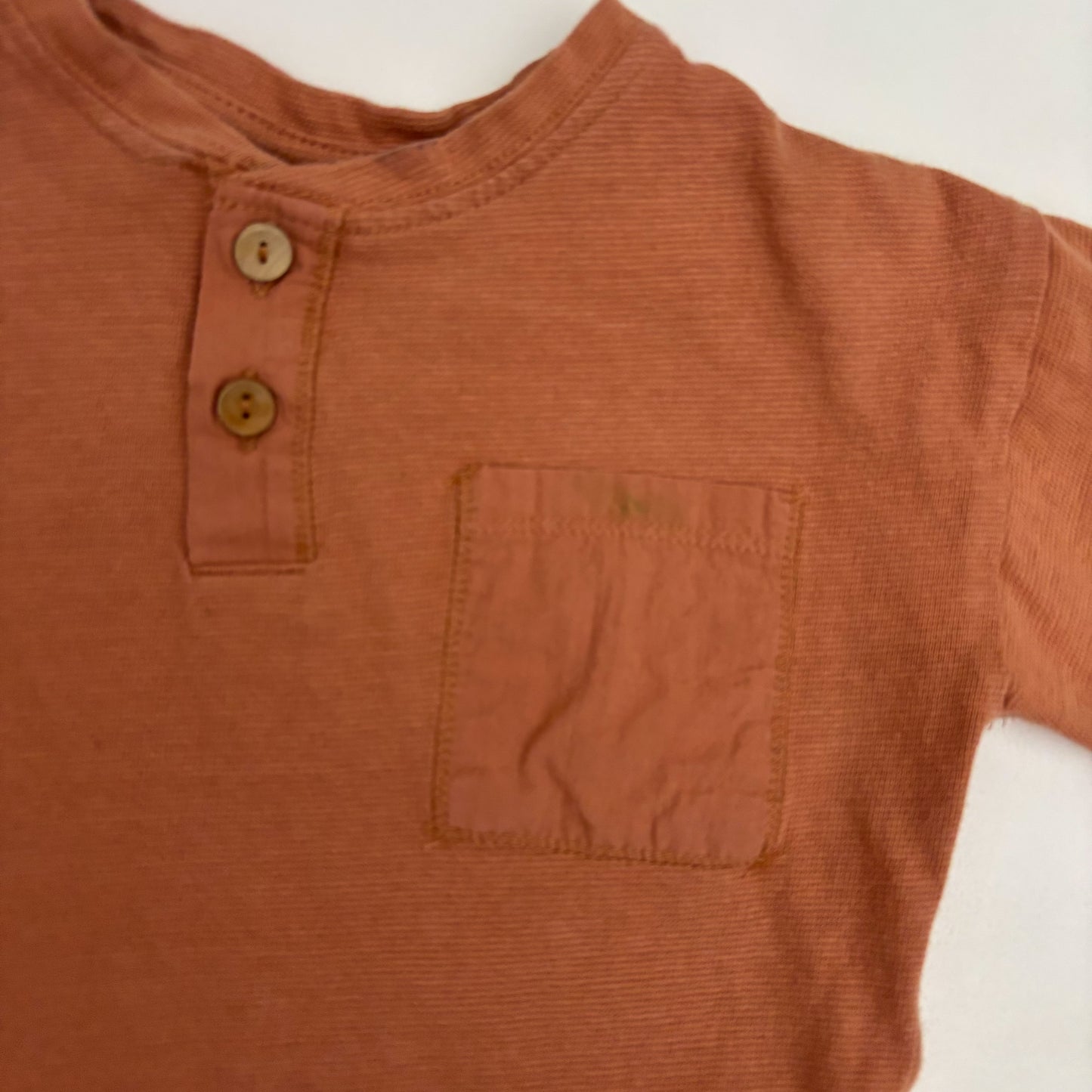 Rust Long Sleeve Shirt (3T)