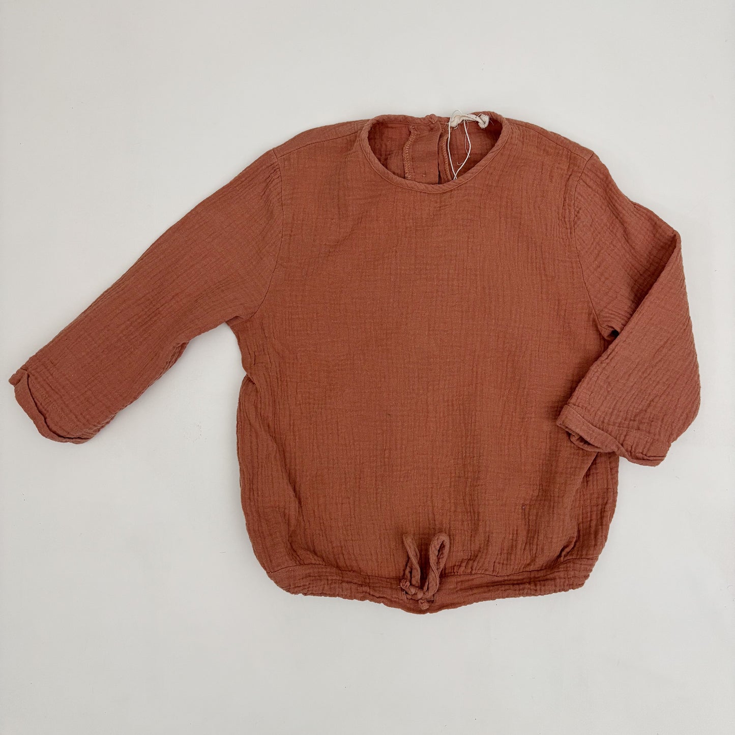 Rust Muslin Shirt (9Y)