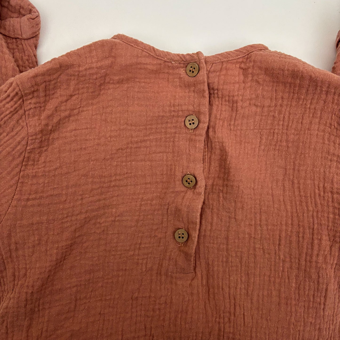 Rust Muslin Shirt (9Y)