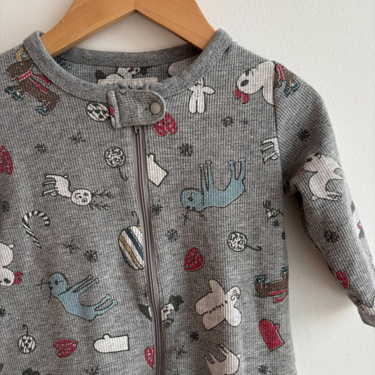 Waffle Holiday Sleeper (12-18M)