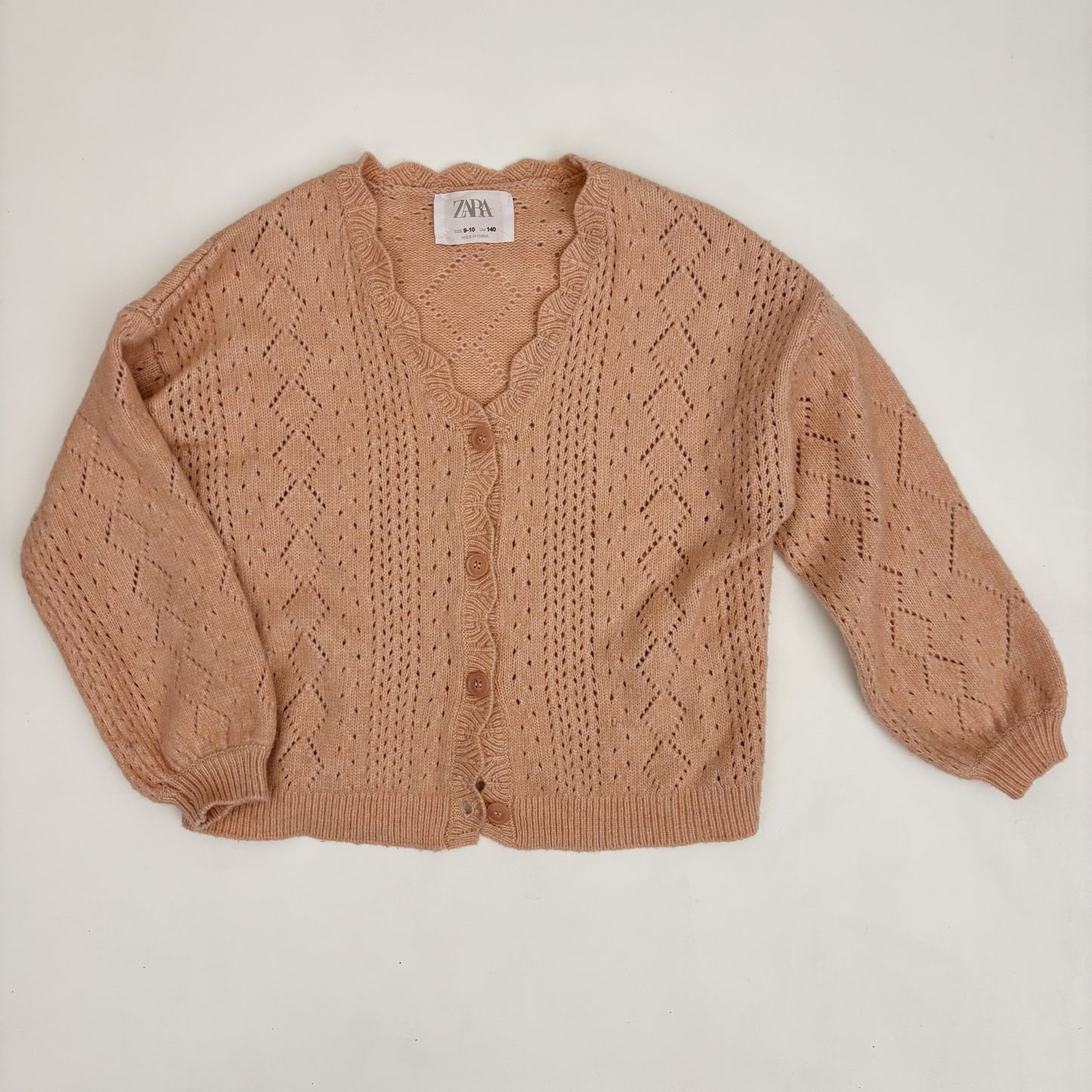 Pale Pink Super Soft Cardigan (9-10Y)