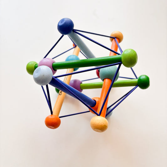 Wooden Rattle & Teether