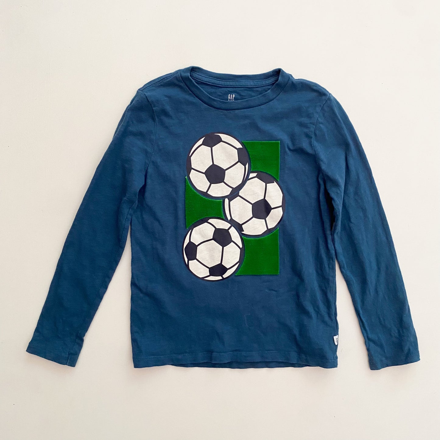 Blue Soccer Long Sleeve (6-7Y)