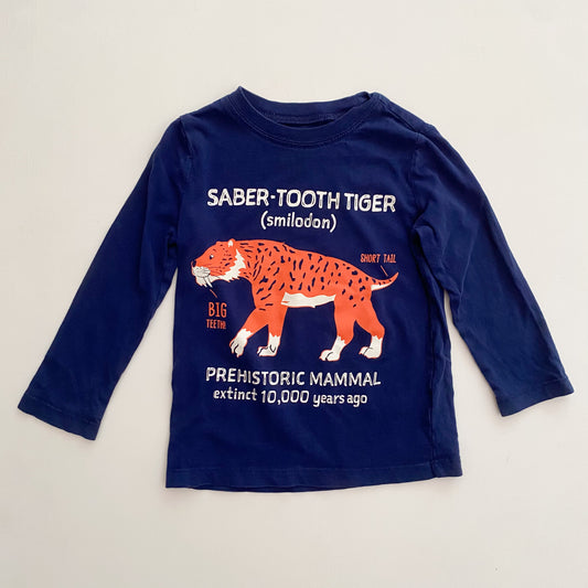 Blue Graphic Long Sleeve Shirt (2T)