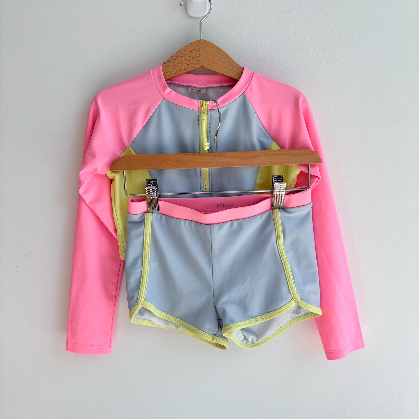 Colour Block Swimsuit (6-7Y)