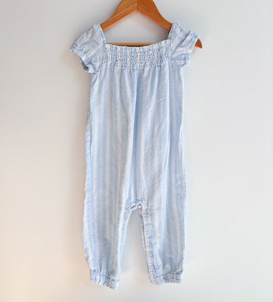 Striped Romper (12-18M)