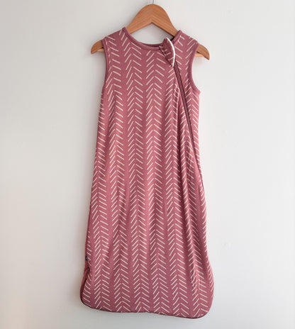 Pink Bamboo Sleep Sack (SM/14-20lbs)