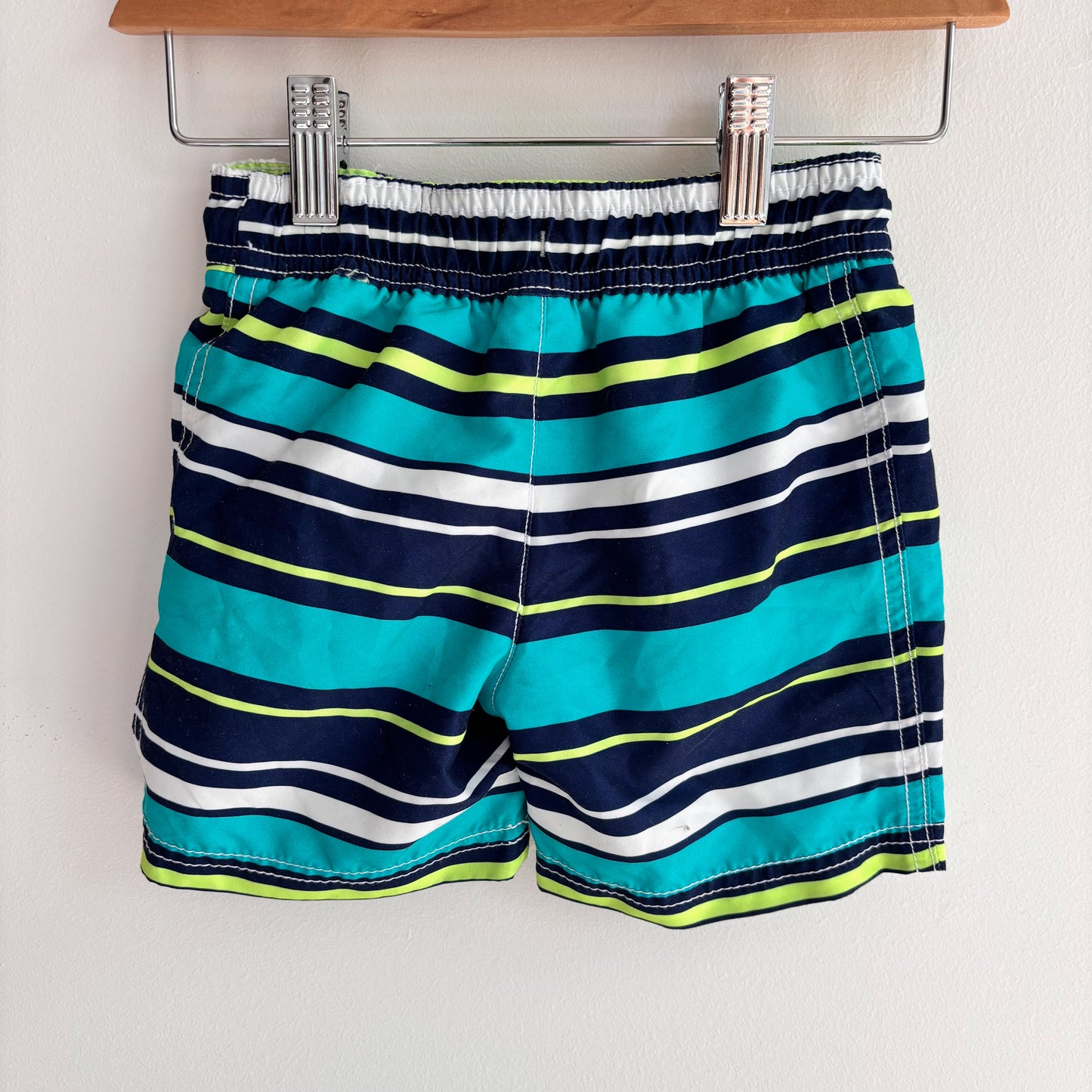 Striped Swim Trunks (2T)