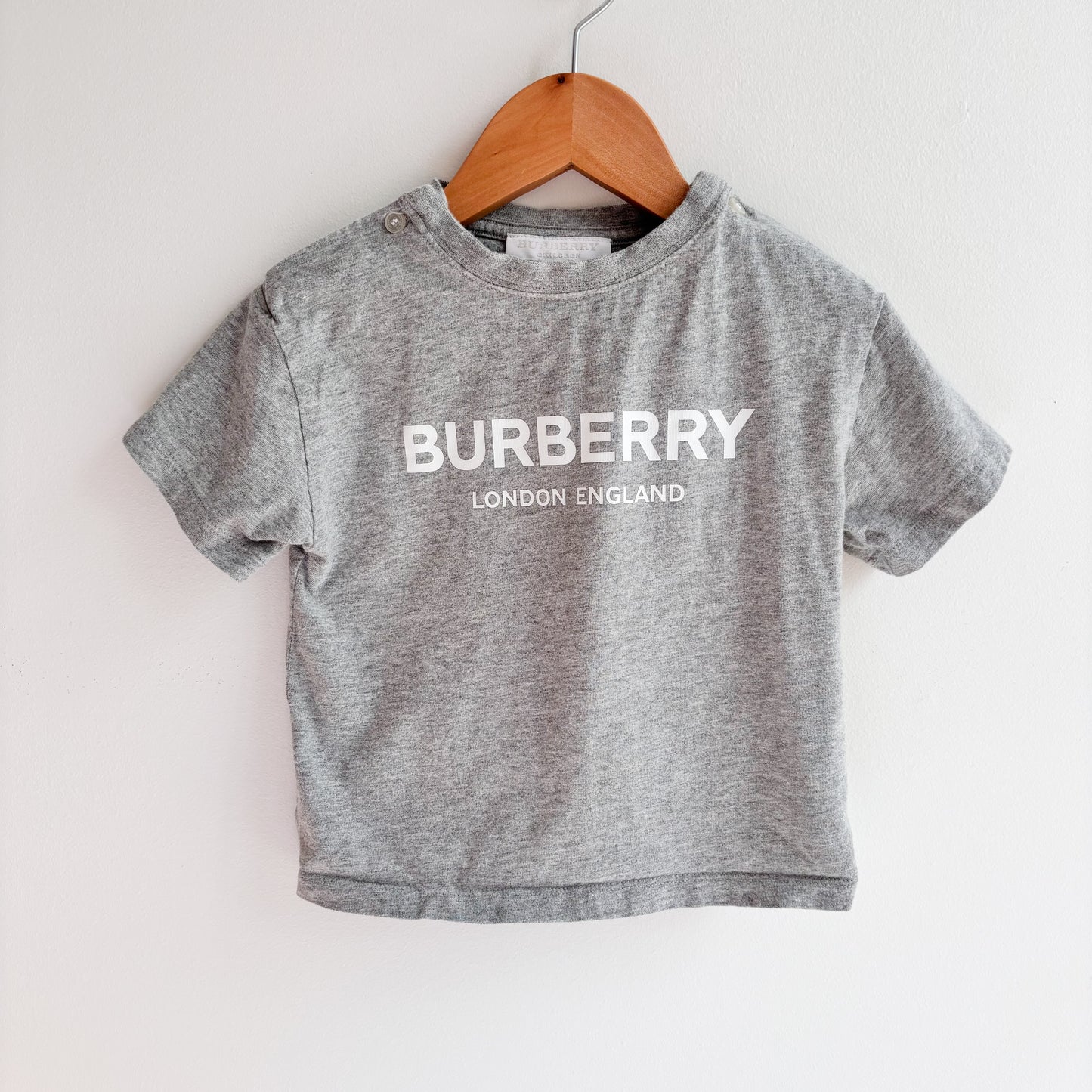 Luxury Grey Logo Tee (2Y)
