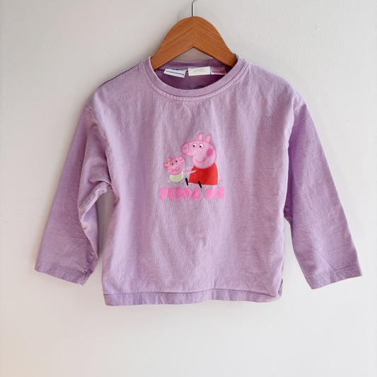 Pig Character Long Sleeve Shirt (3Y)