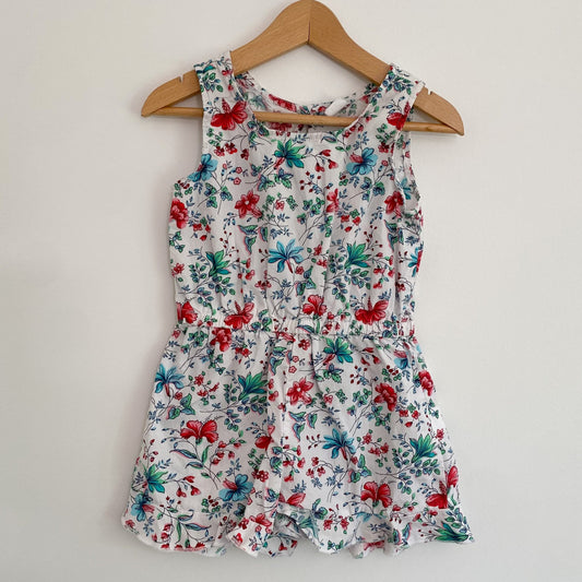 Floral Cotton Romper