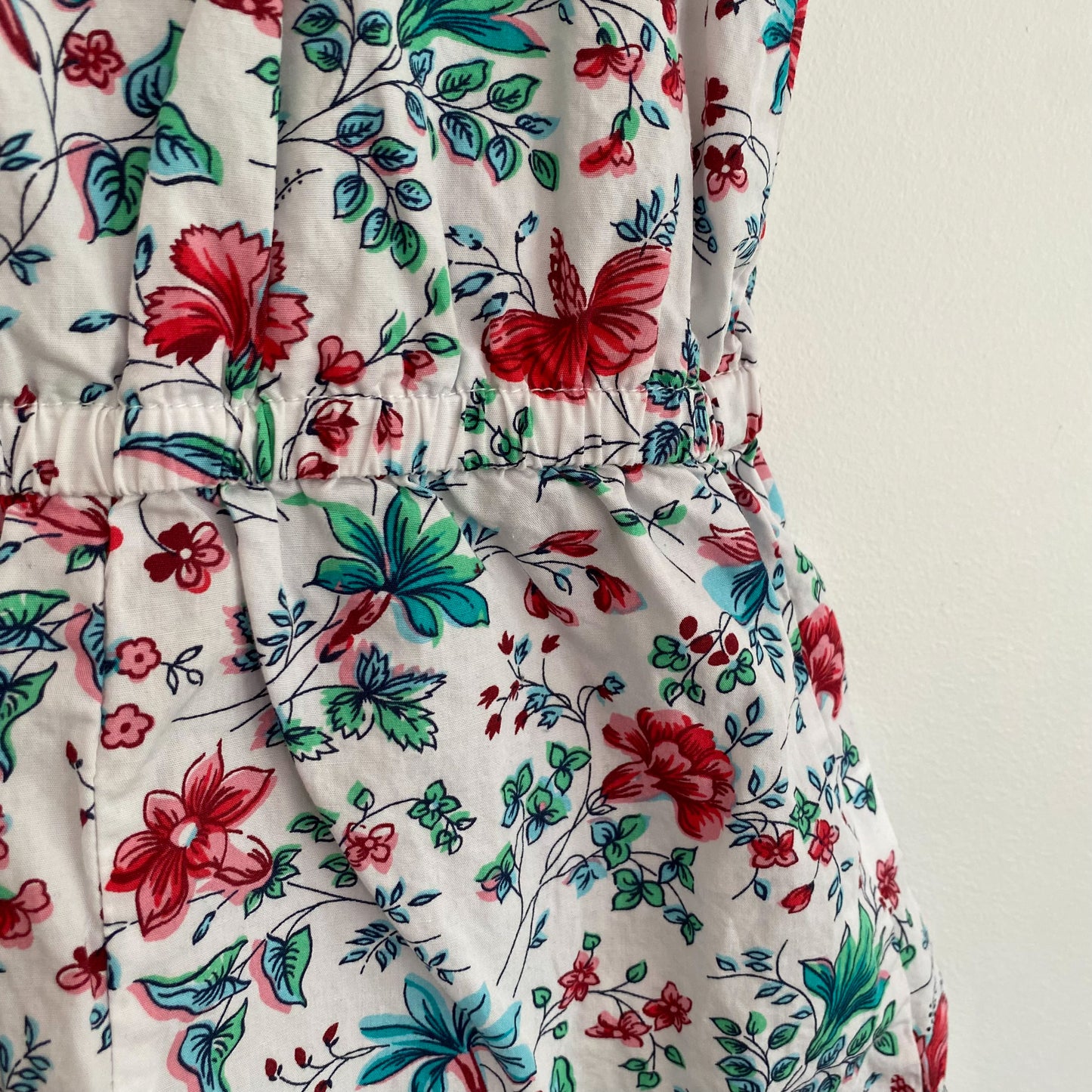 Floral Cotton Romper