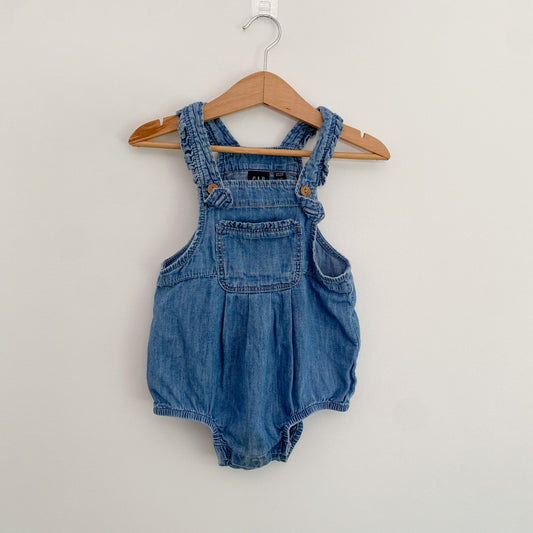 Cotton Shortalls (18-24M)