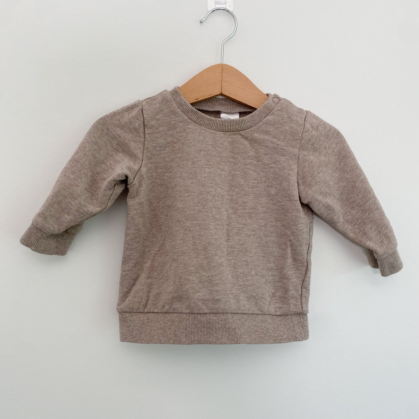 Light Brown Sweatshirt (3-6M)