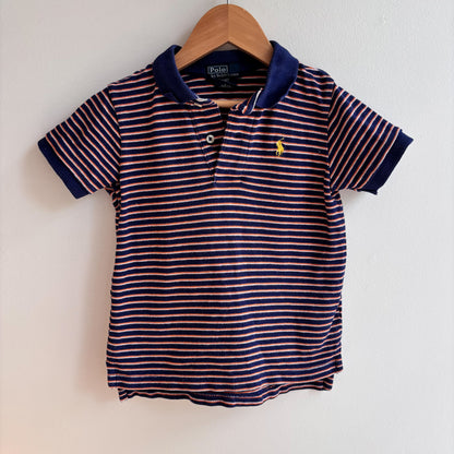 Striped Polo Shirt (4T)