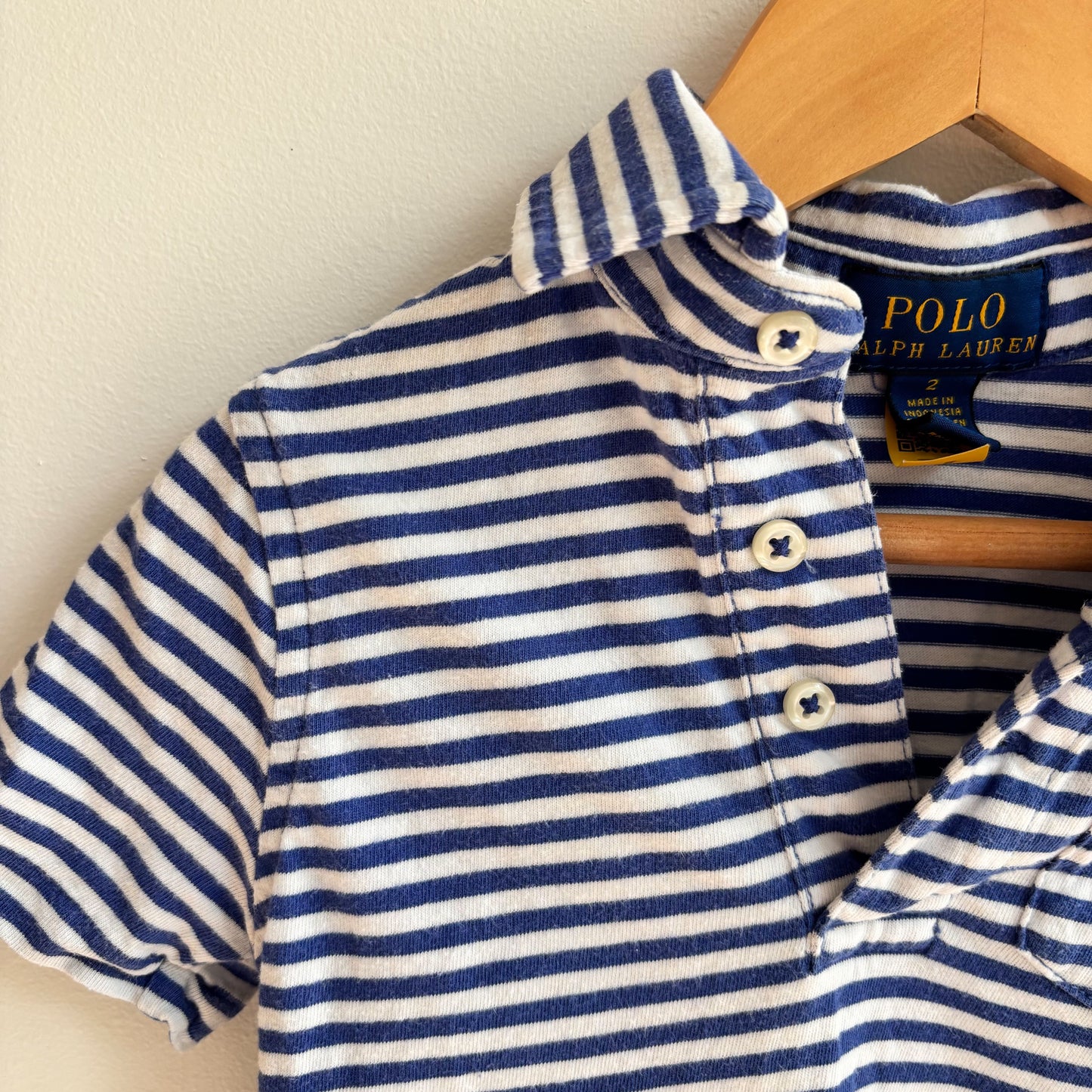 Striped Polo Tee (2Y)