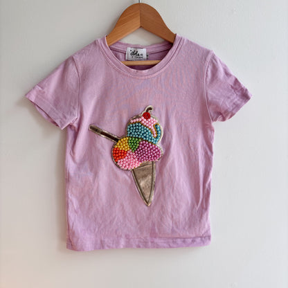 Bedazzled Ice Cream Tee (4Y)