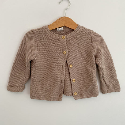 Light Brown Cardigan (6-9M)