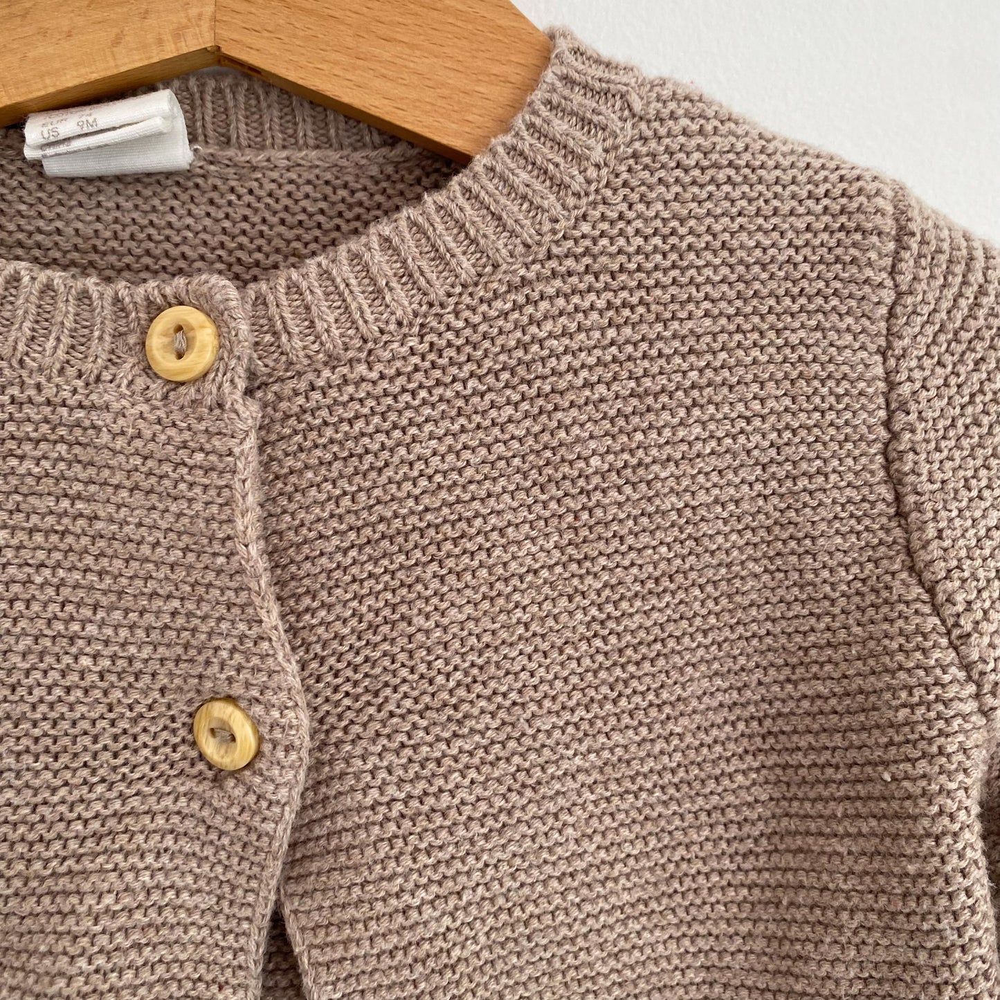 Light Brown Cardigan (6-9M)