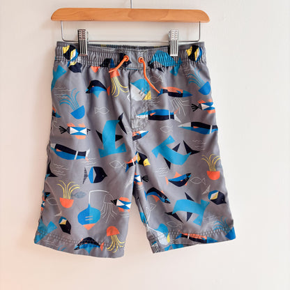 Sea Life Swim Trunks (8Y)