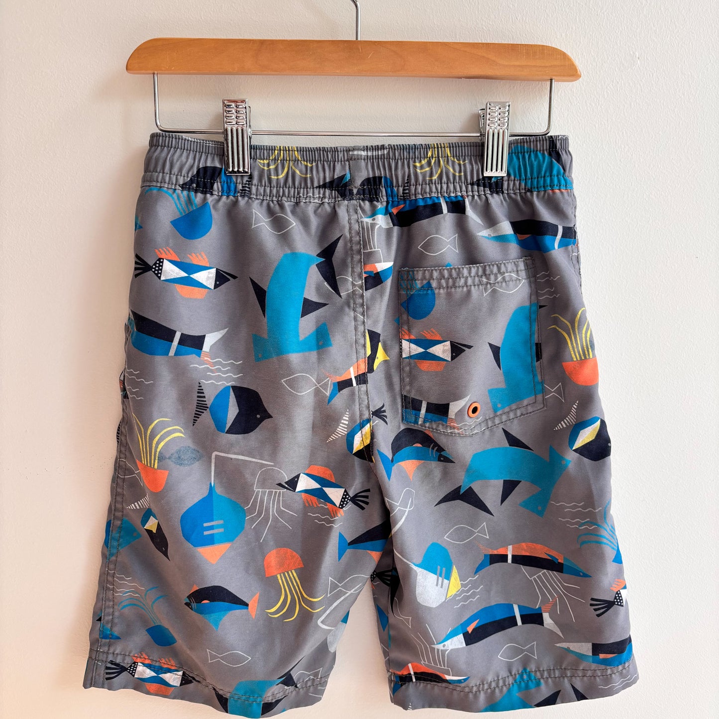 Sea Life Swim Trunks (8Y)