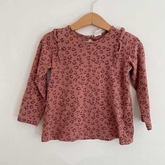 Pink Animal Print Shirt (3T)