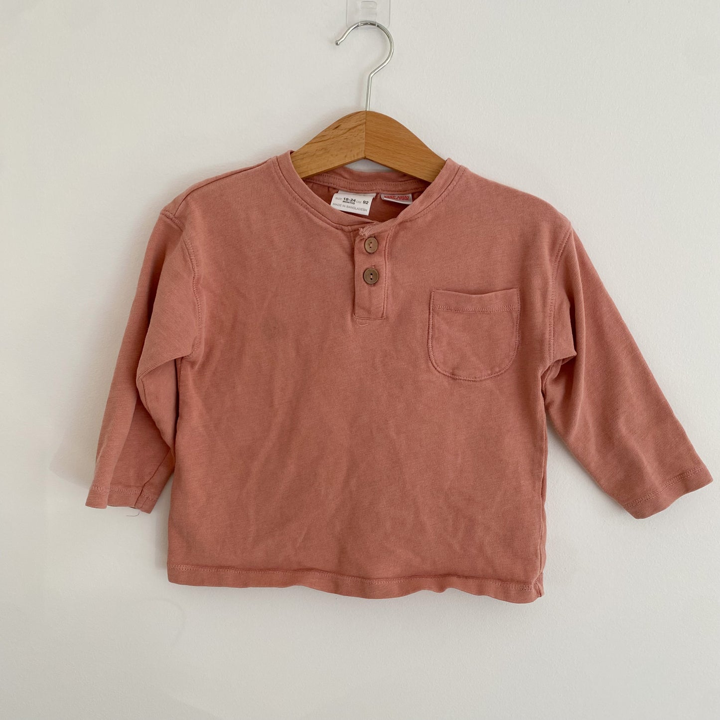 Long Sleeve Shirt w/ Buttons (18-24M)