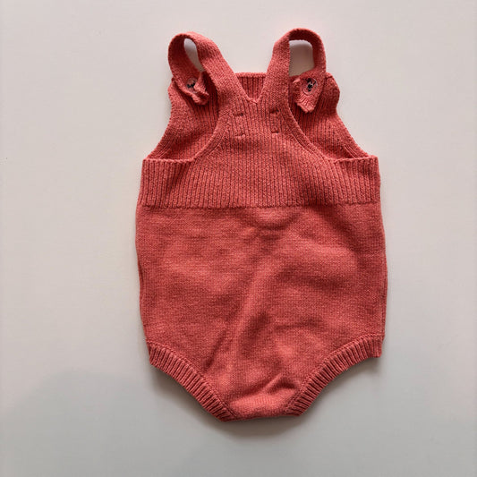 Coral Knit Sunsuit (3-6M)