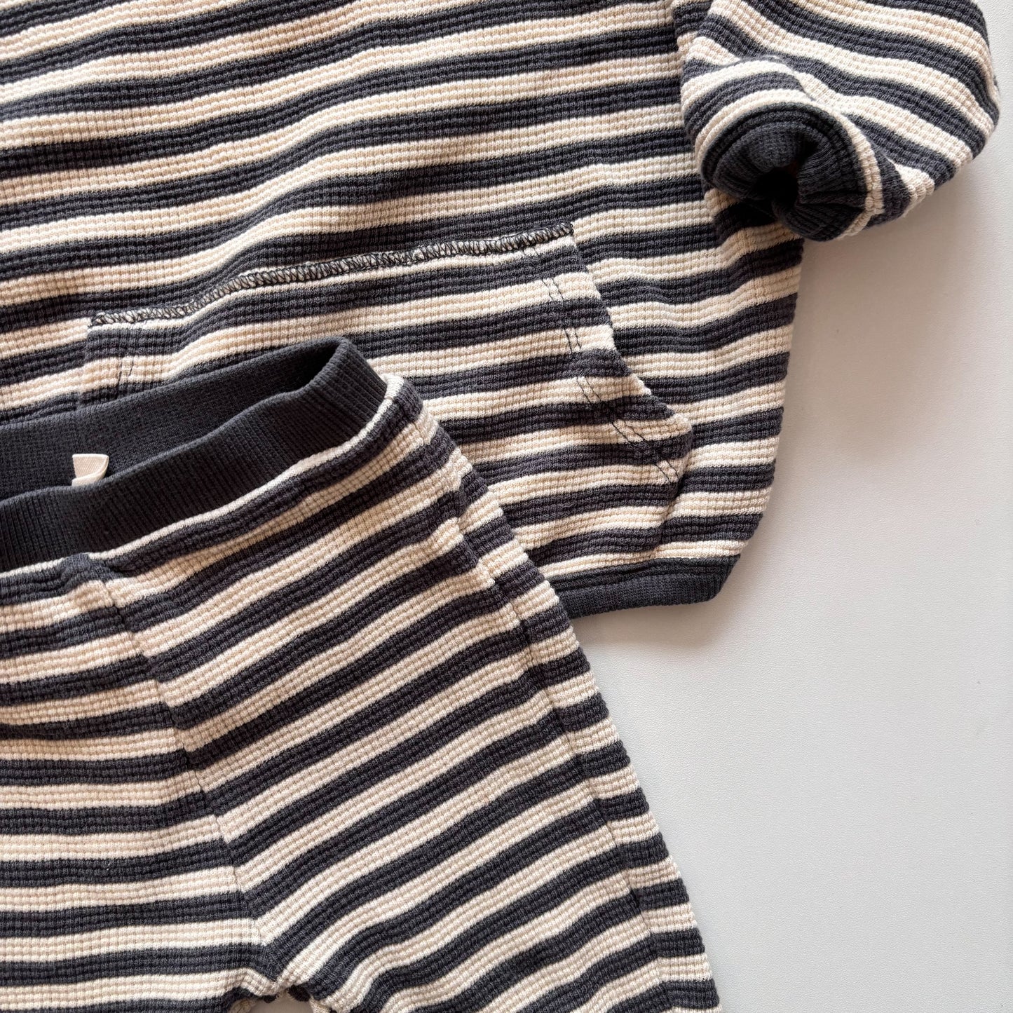 Striped Textured Set (3-6M)