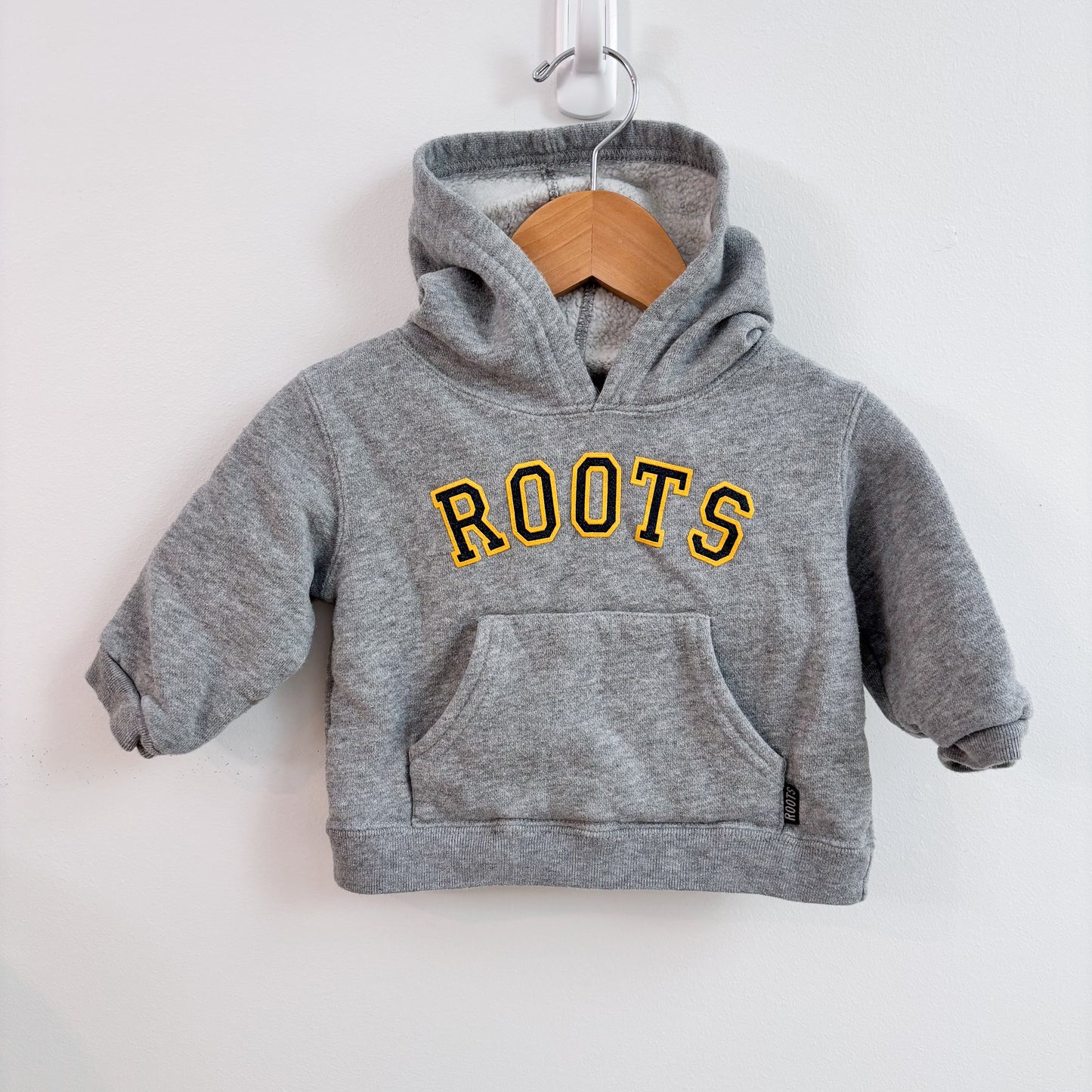 Grey Logo Hoodie (6-12M)