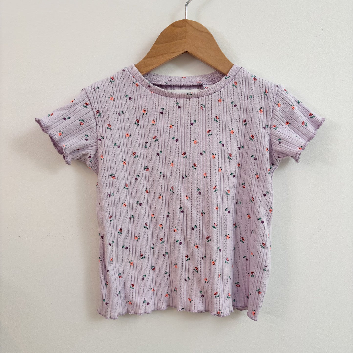 Ribbed Floral Tshirt (3T)