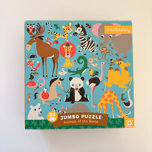 Animals Of The World Puzzle (25 PCS)
