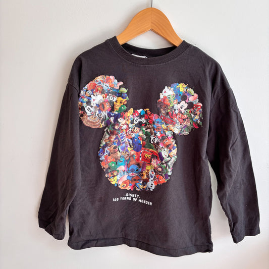 Grey Character Logo Long Sleeve Shirt (5-6Y)