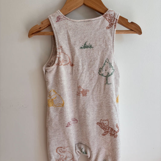 Classic Bear Character Overalls (6-9M)