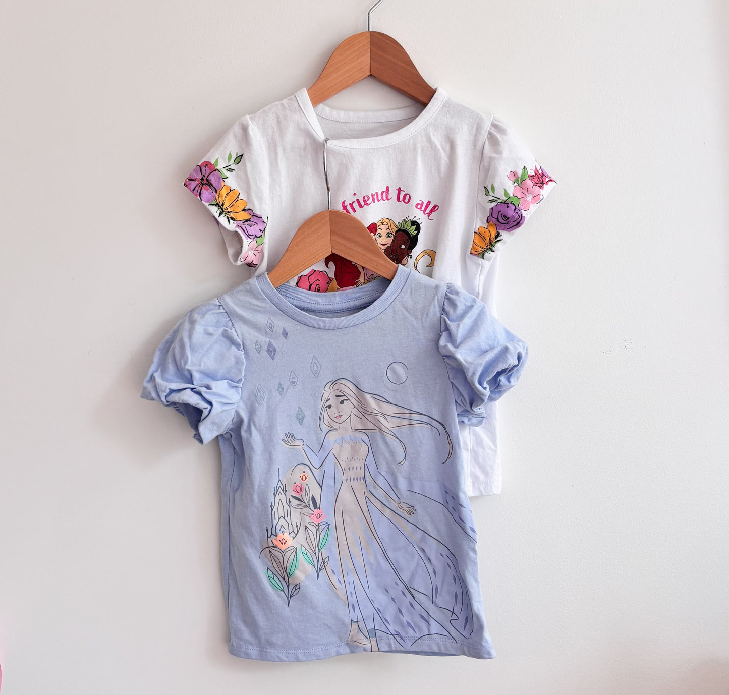 2 x Princess Tees (4T)