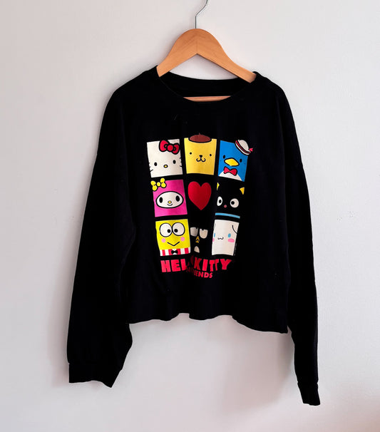 Kitty Crew Long Sleeve Shirt (10-12Y)