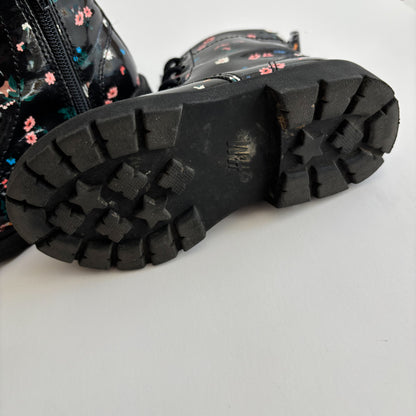 Spring Print Zip Boots (8C)