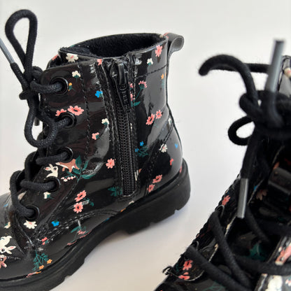 Spring Print Zip Boots (8C)