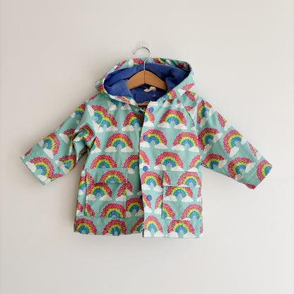Rainbow Rain Coat (12-18M)