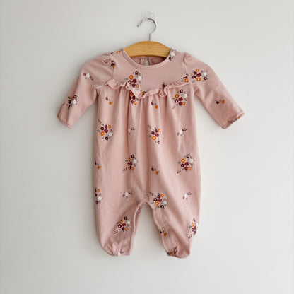 Floral Romper/Playsuit (0-3M)