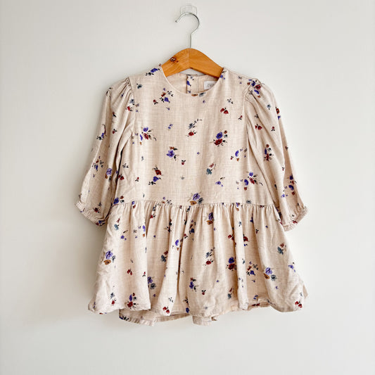 Floral Print Dress (2T)