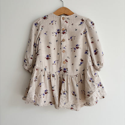 Floral Print Dress (2T)