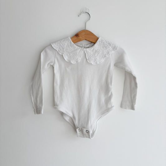 Lace Collar Bodysuit (9-12M)
