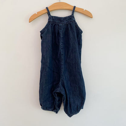 Denim Romper (6-12M)