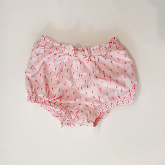 Embroidered Pink Bloomers (6-12M)