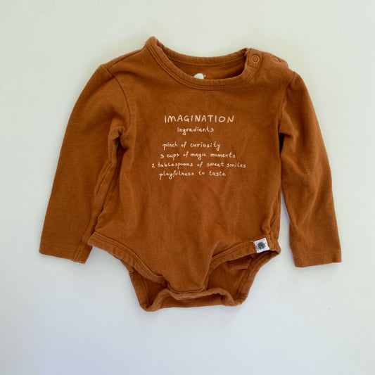 Brown Bodysuit (6-9M)