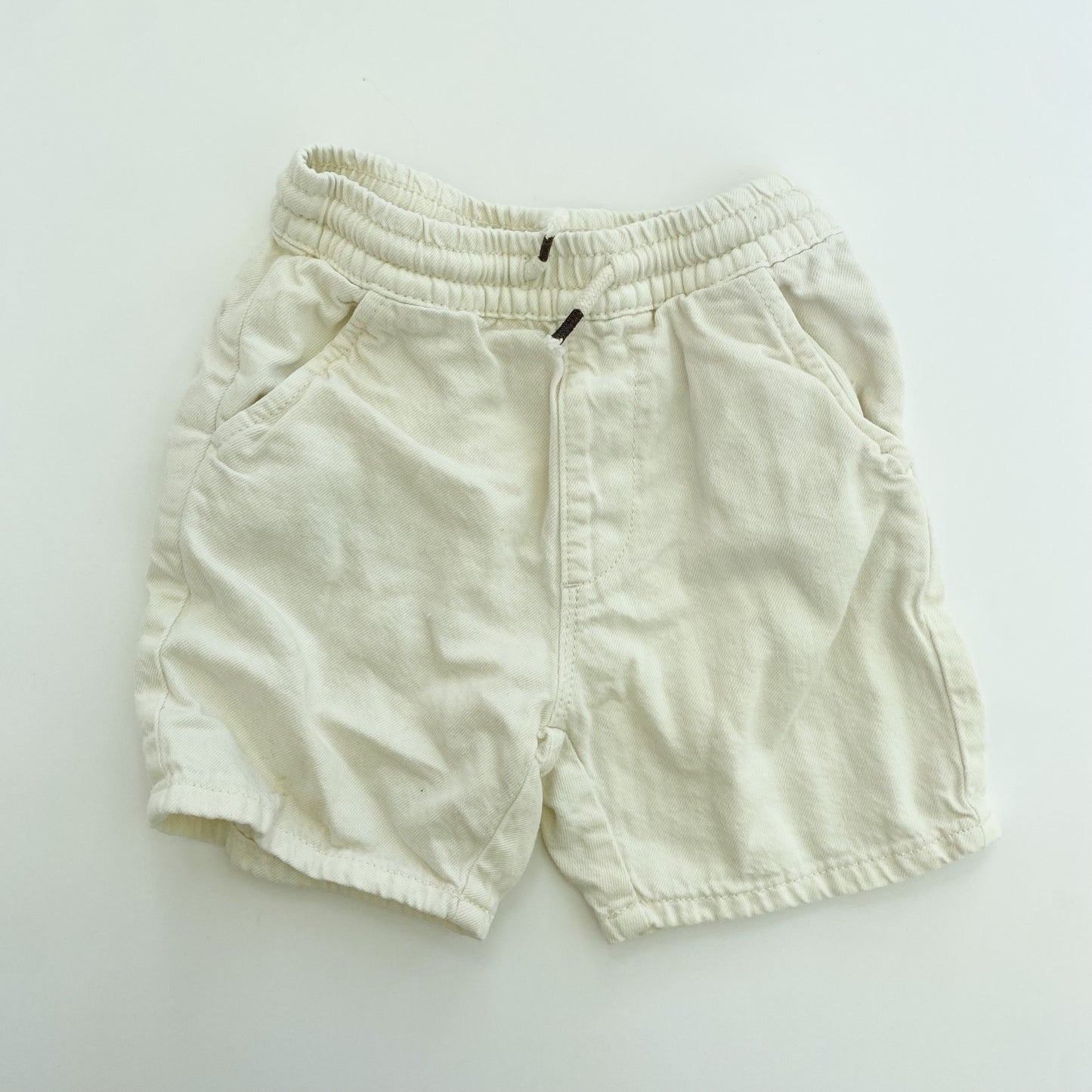 White Twill Shorts (3T)